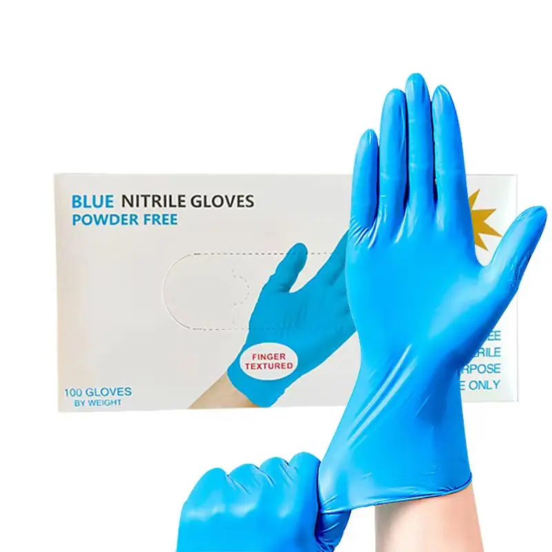 Rubber Glove Cleaning - 使い捨て子供用手袋 ニトリルラテックス手袋 子供用 厚手 学校用手袋 家庭用掃除用ゴム手袋