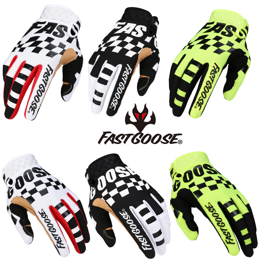 Cycling Glove Padded - FASTGOOSE バイクスポーツサイクリンググローブモトクロスライディング男性女性用自転車スクリーングローブロードドライビング BMX MTB Luvas スポーツグローブ