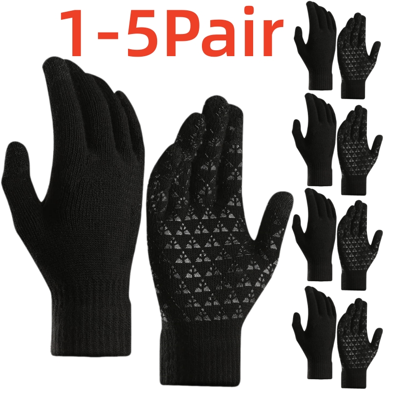 男性と女性のための魔法のニットグローブ,フルフィンガー,タッ - Magic Touch Glove のレビューと価格