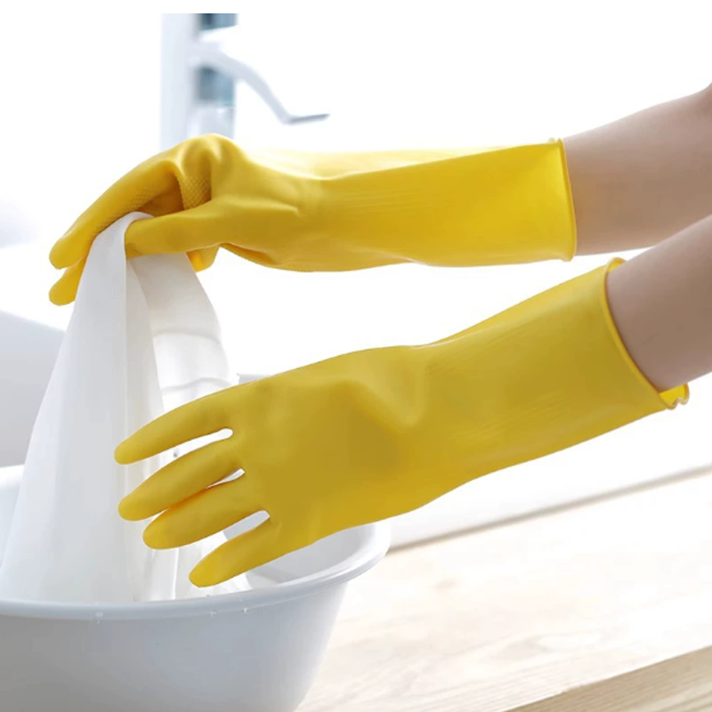 1/3/5/10 個ゴム手袋食器洗い防水肥厚牛肉ゴムラテック - Rubber Glove Cleaning のレビューと価格
